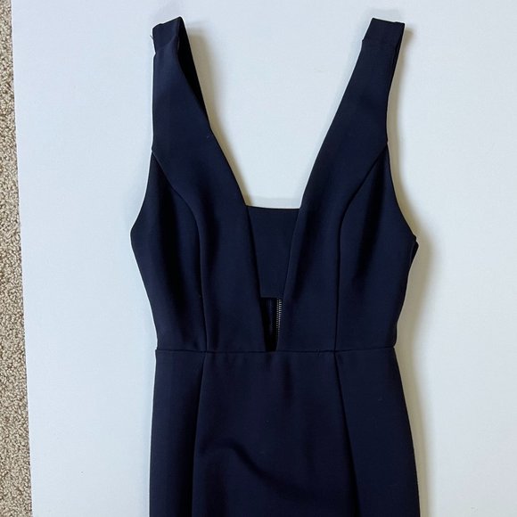 ASTR The Label Navy Blue Cocktail Dress XS Semi-formal Homecoming - Picture 4 of 10